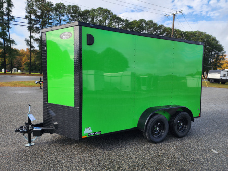 New 2026 Anvil 6X12 7K w/ Ramp Door, Extra Height, & Black Out Package Cargo / Enclosed Trailer