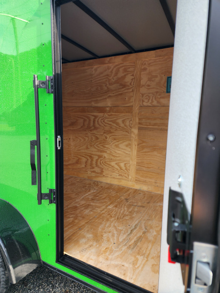 New 2026 Anvil 6X12 7K w/ Ramp Door, Extra Height, & Black Out Package Cargo / Enclosed Trailer