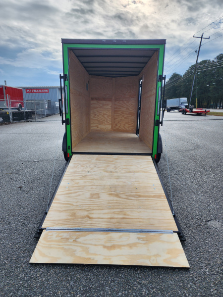 New 2026 Anvil 6X12 7K w/ Ramp Door, Extra Height, & Black Out Package Cargo / Enclosed Trailer