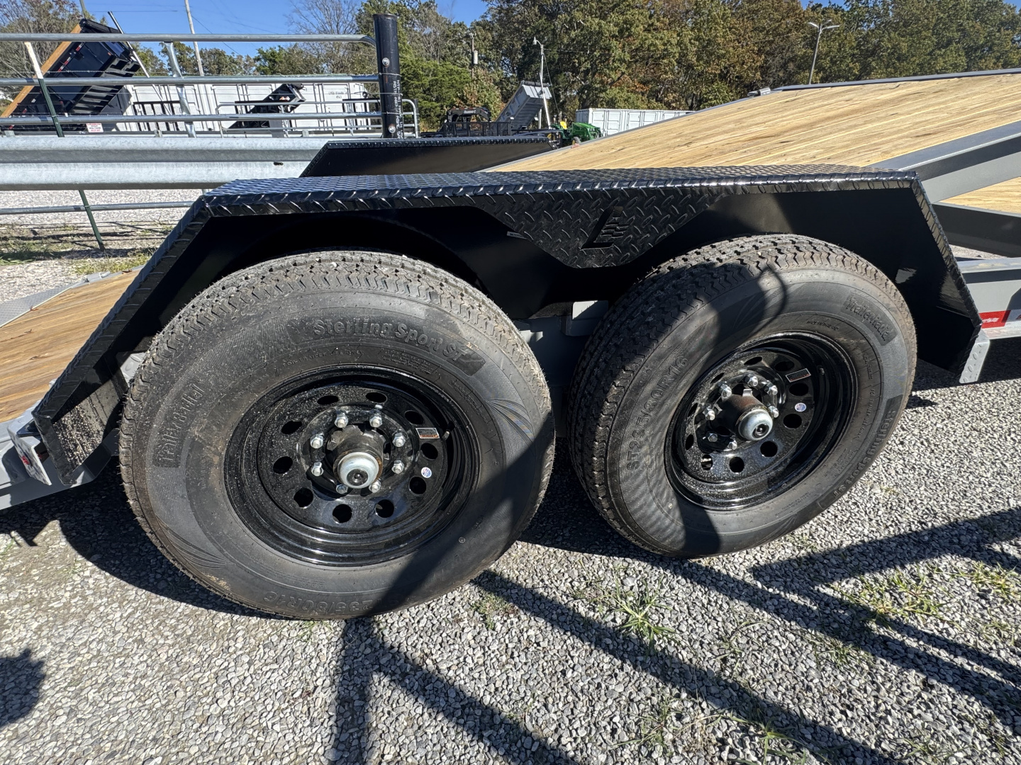 New 2026 Liberty LT14K Tilt Trailer, FORK HOLDERS, TOOLBOX, 15.4K GVWR