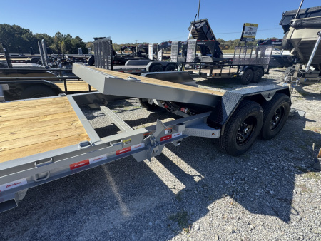 New 2026 Liberty LT14K Tilt Trailer, FORK HOLDERS, TOOLBOX, 15.4K GVWR