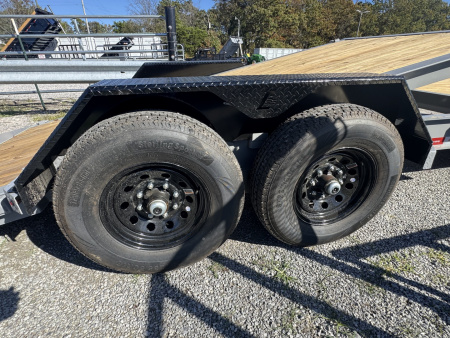 New 2026 Liberty LT14K Tilt Trailer, FORK HOLDERS, TOOLBOX, 15.4K GVWR