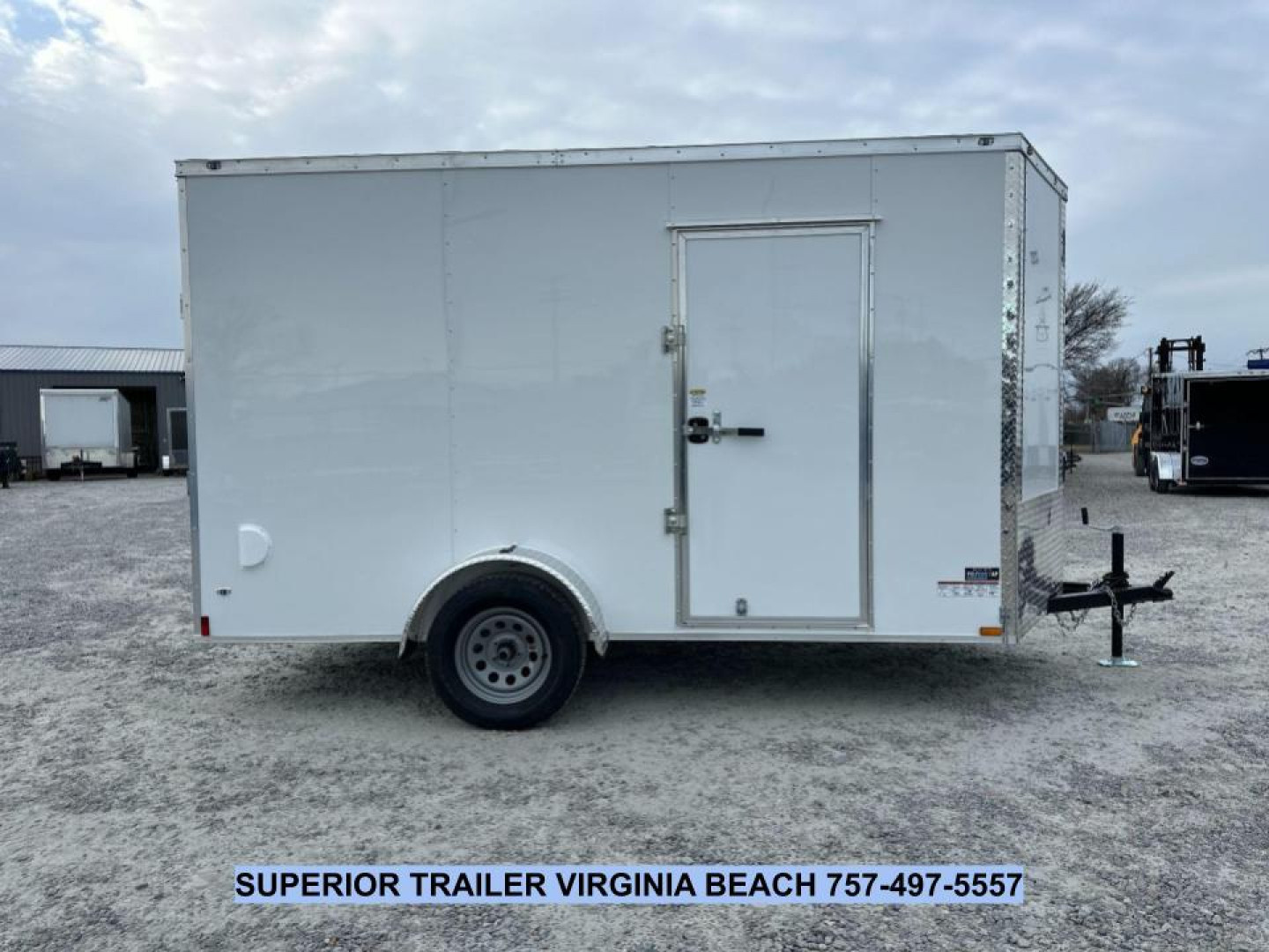 New 2026 Anvil 6X12 w/ Extra Height & Ramp Cargo / Enclosed Trailer