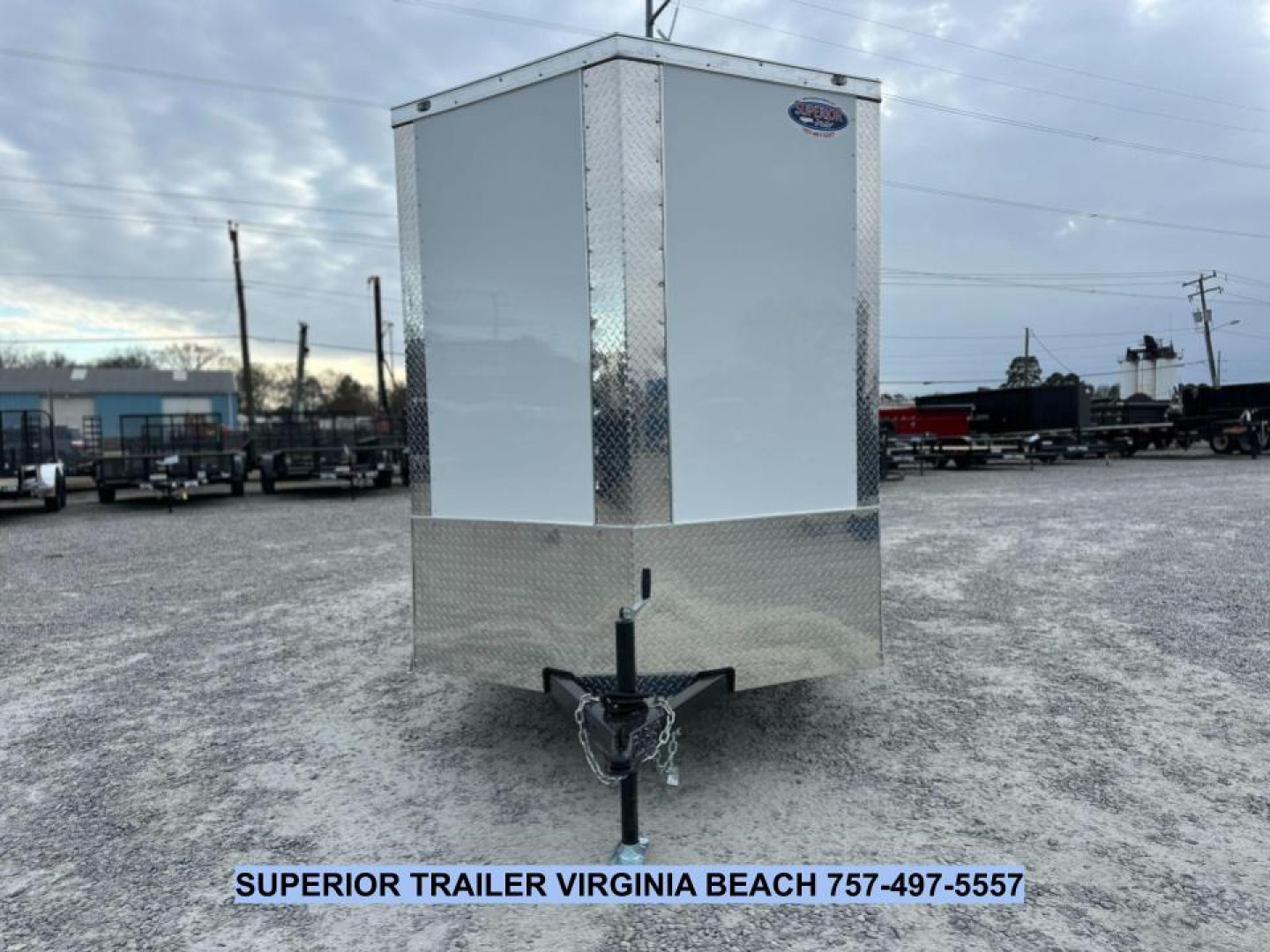 New 2026 Anvil 6X12 w/ Extra Height & Ramp Cargo / Enclosed Trailer