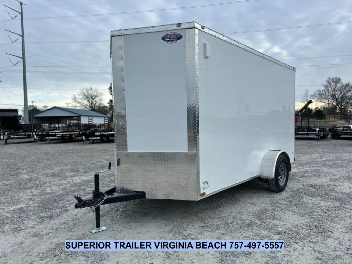 New 2026 Anvil 6X12 w/ Extra Height & Ramp Cargo / Enclosed Trailer