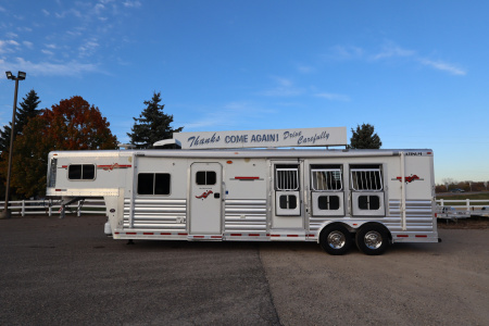 Used 2010 Platinum 3 Horse LQ Horse Trailer