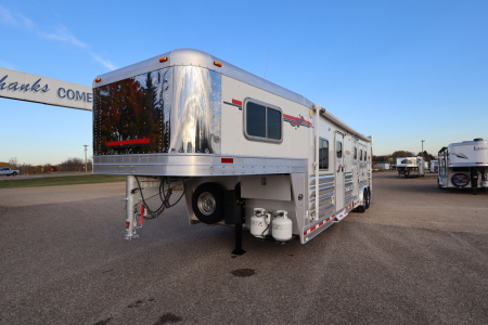 Used 2010 Platinum 3 Horse LQ Horse Trailer