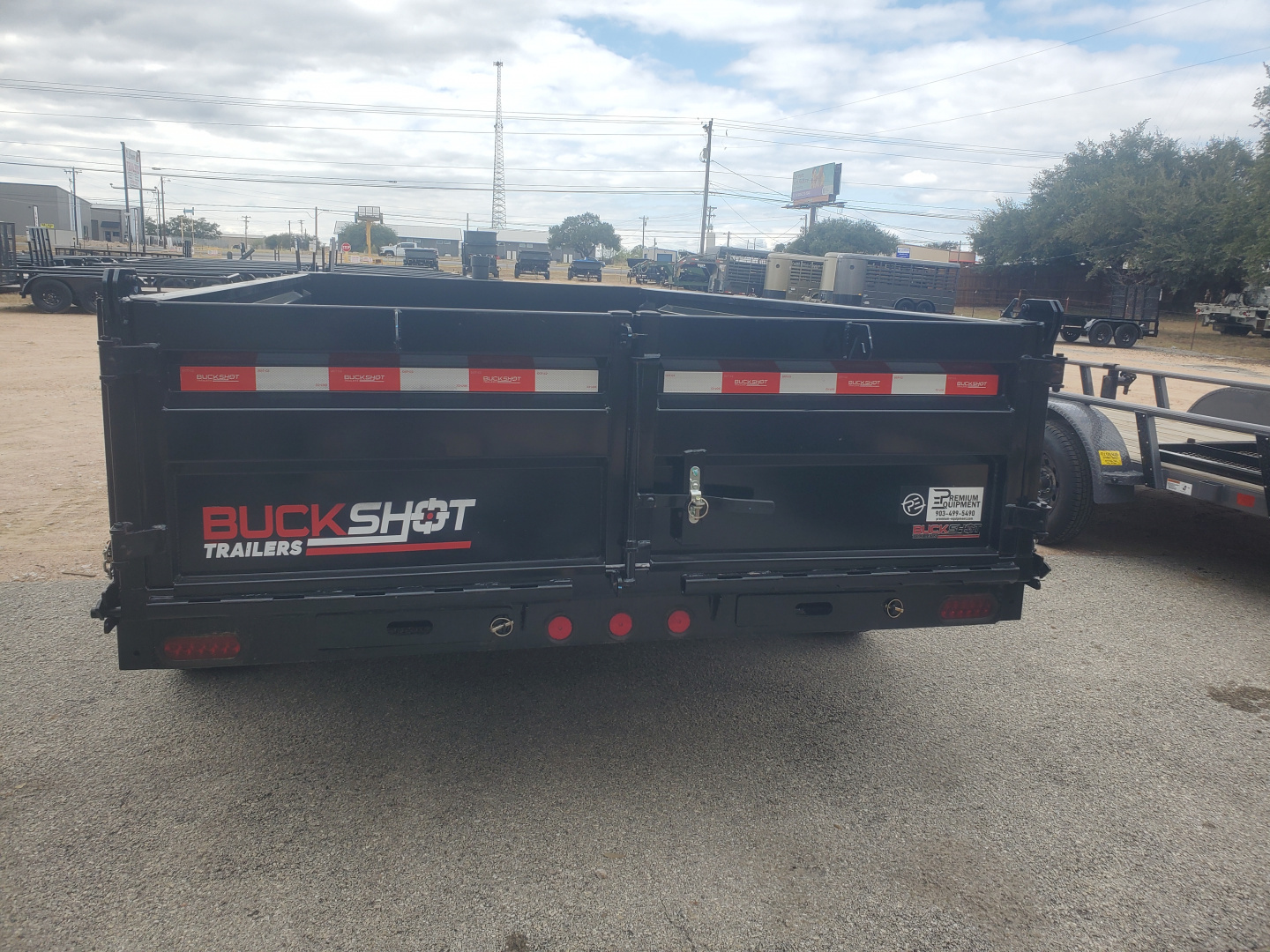 New 2025 Buckshot MFG TLP214 Dump Trailer