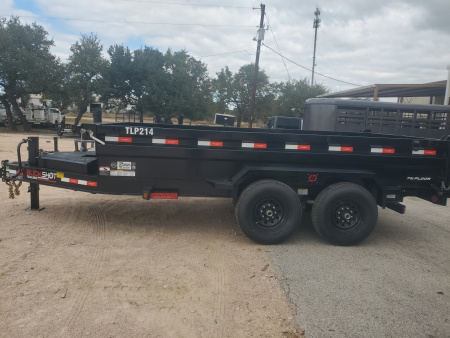 New 2025 Buckshot MFG TLP214 Dump Trailer