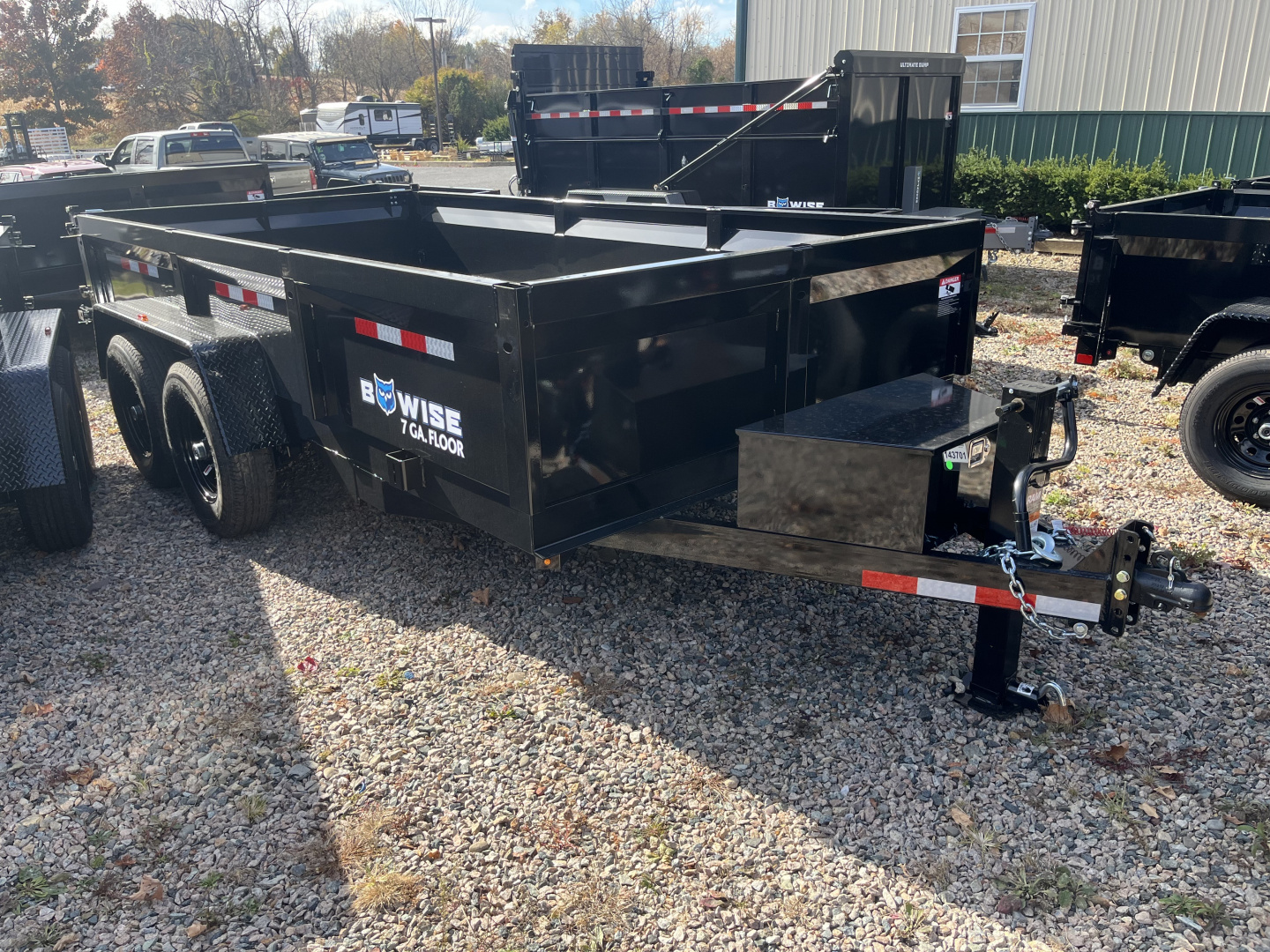 New 2026 BWISE DT714LP-LE-14 Dump Trailer Dump Trailer