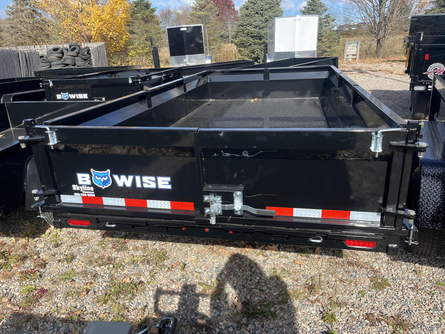New 2026 BWISE DT714LP-LE-14 Dump Trailer Dump Trailer