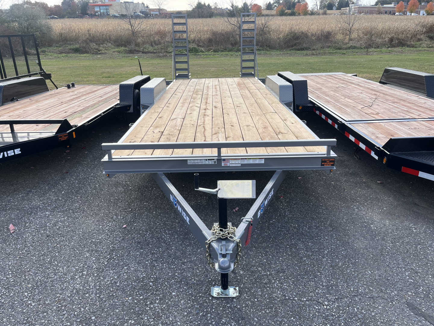 New 2026 BWISE EH20-10ELE Equipment Trailer