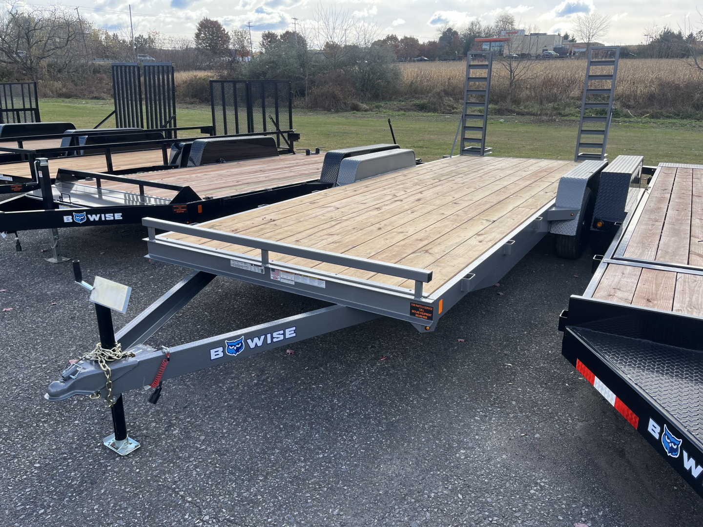 New 2026 BWISE EH20-10ELE Equipment Trailer