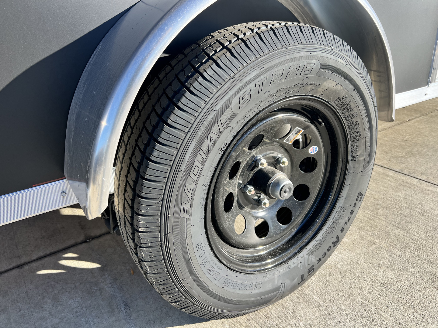 New 2026 Bighorn R&M 6x12 + 2V 6 inches Taller 78” Enclosed DOUBLE DOORS Cargo Trailer