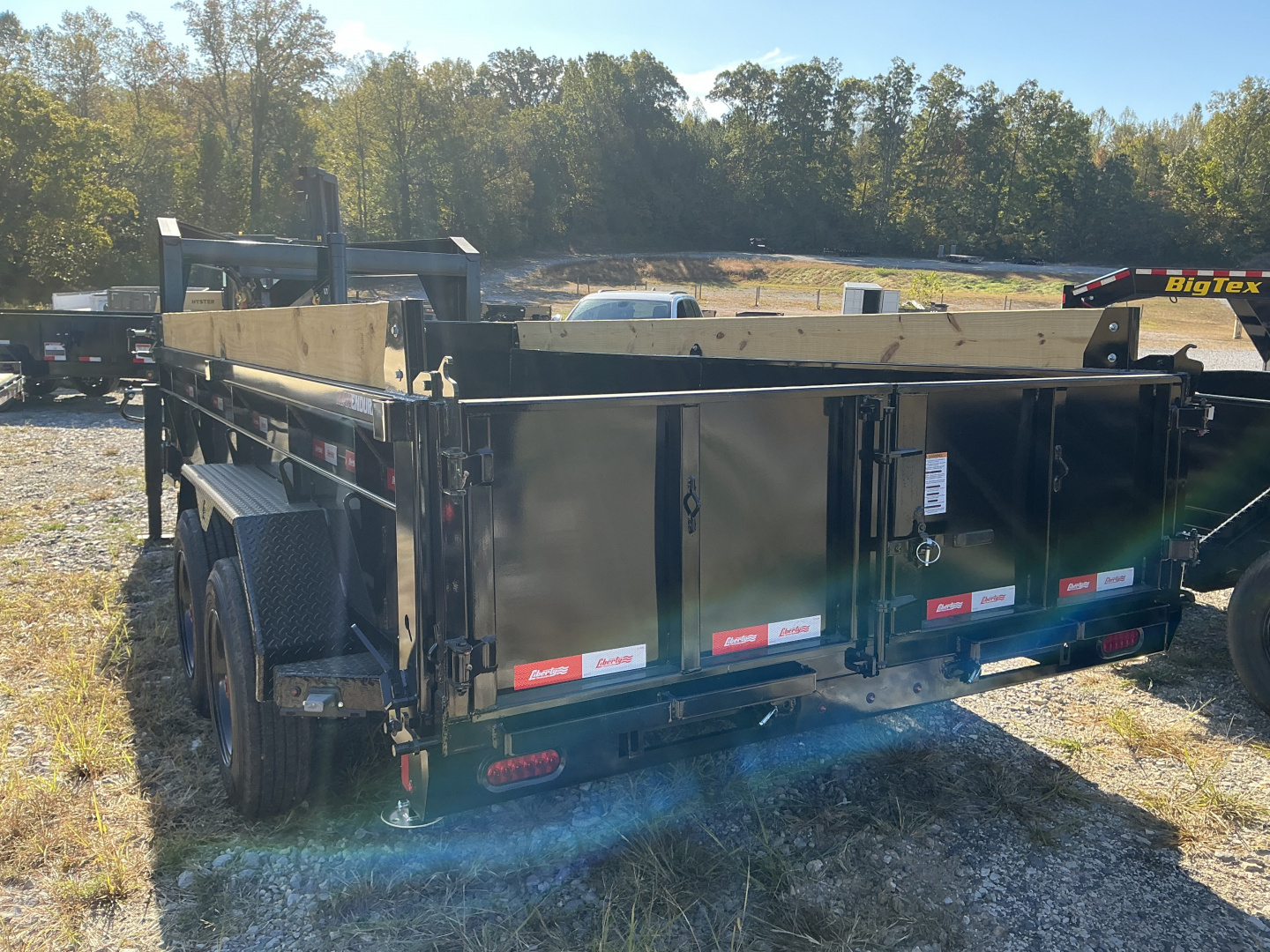 New 2025 Liberty LD16K GOOSENECK TELESCOPIC Dump Trailer, 7 GAUGE FLOOR