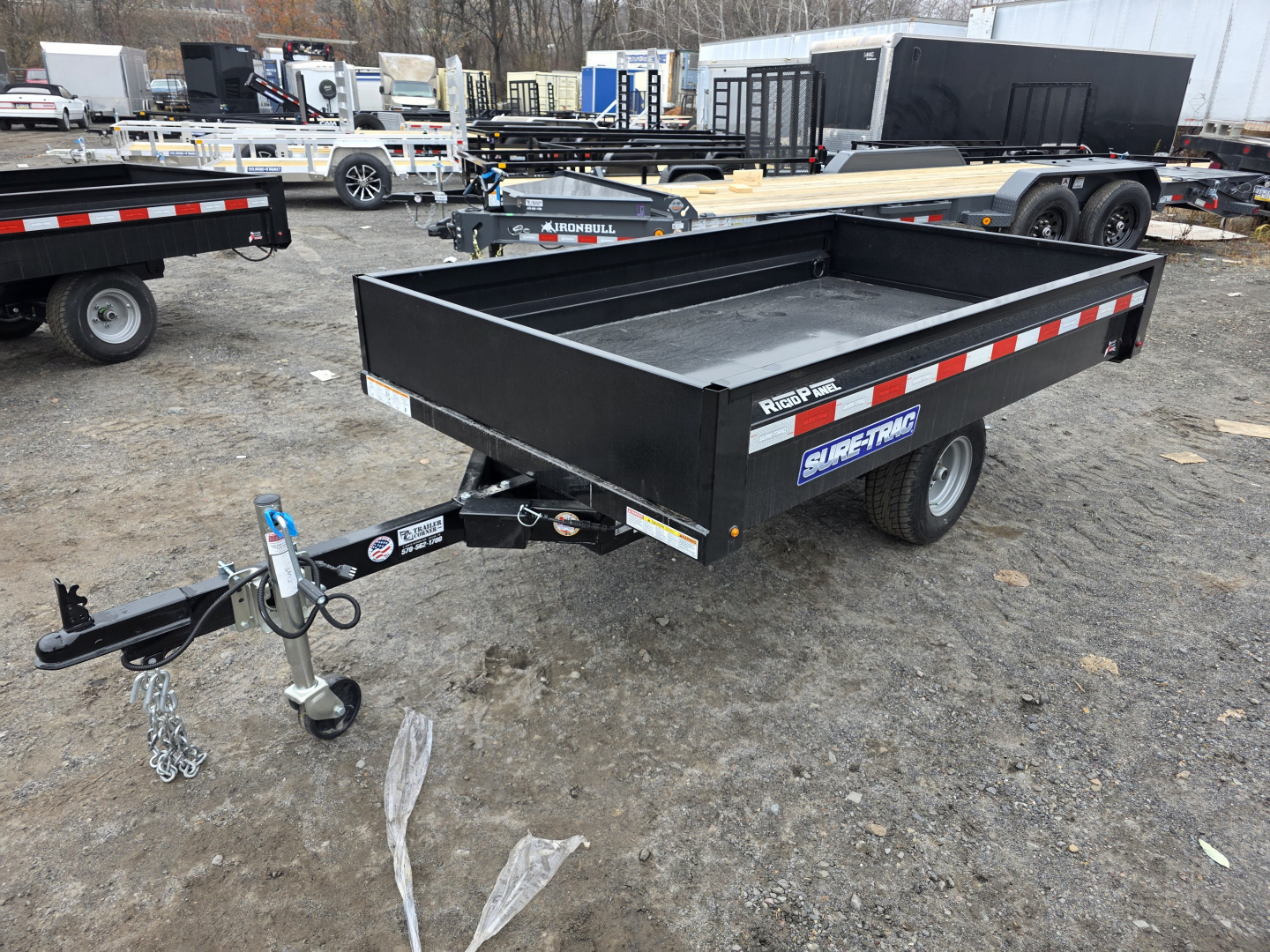 New 2026 Sure-Trac 4.5X8 HOME OWNER Dump Trailer