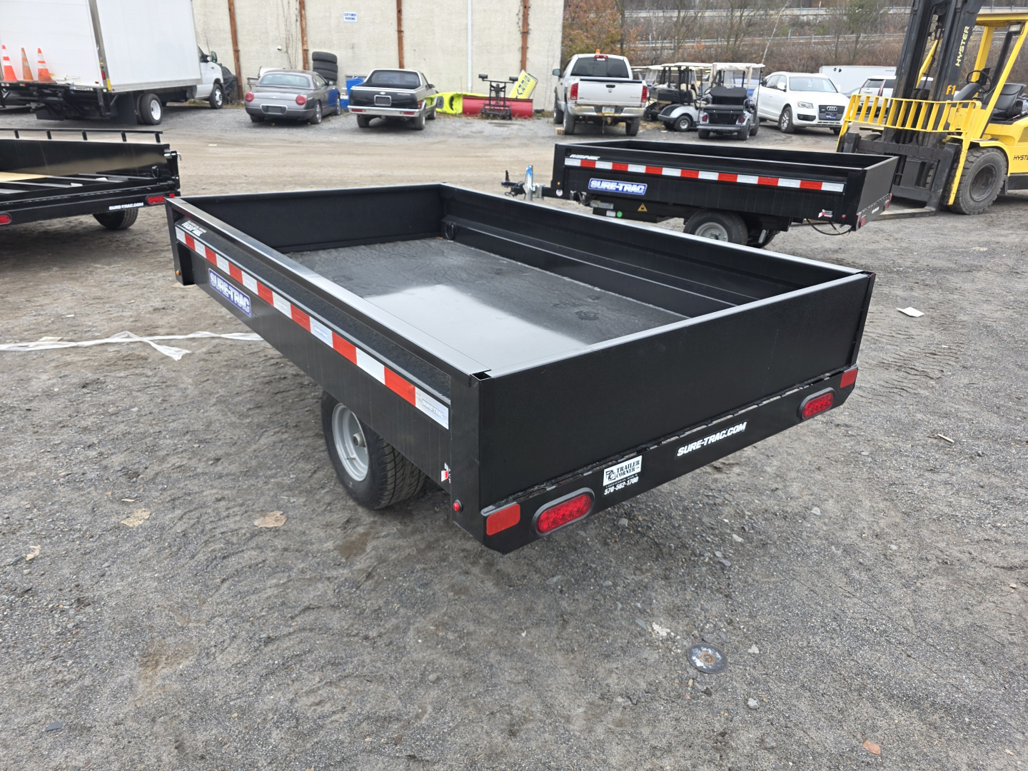 New 2026 Sure-Trac 4.5X8 HOME OWNER Dump Trailer