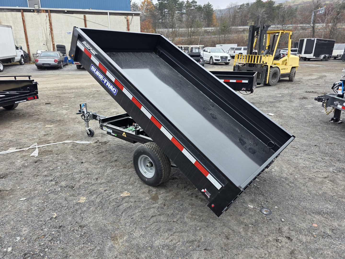 New 2026 Sure-Trac 4.5X8 HOME OWNER Dump Trailer