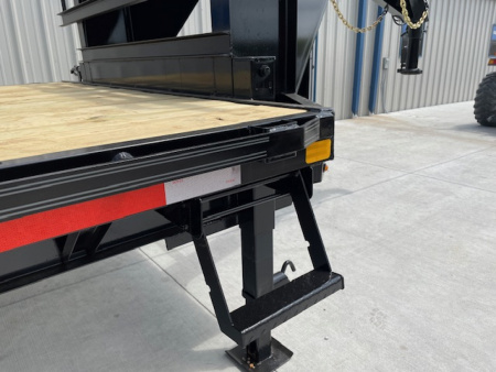 New 2026 DAVIDSON (20+5) 102X25 GOOSENECK EQUIP TRAILER, 8000lb AXLES, GVWR 16,000lbs