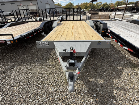 New 2026 Liberty LC7K83X20C4DT Car Hauler 83X20 TA DOVETAIL (GVW:7000) BATTLESHIP GRAY