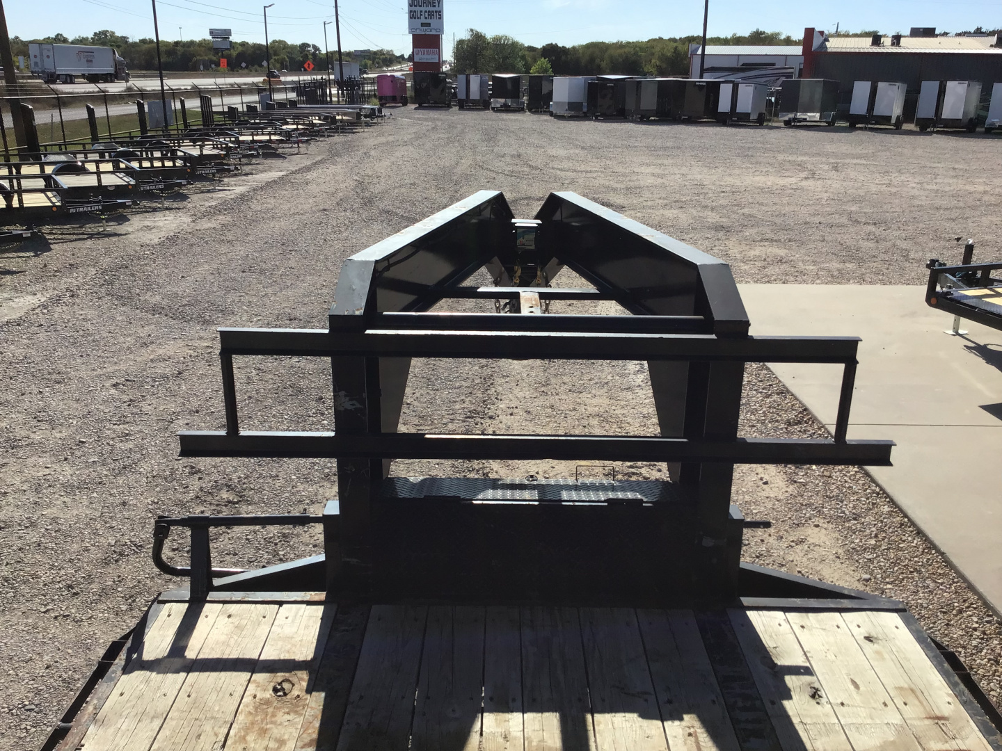 Used 2022 Texline 102"x32' GN Flatbed w/ Monster Ramps