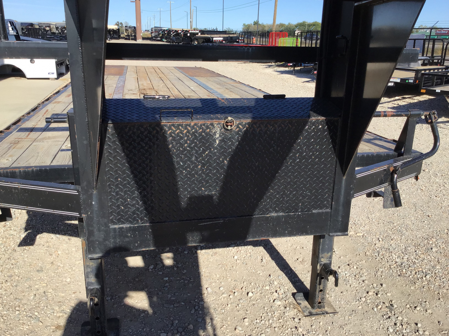 Used 2022 Texline 102"x32' GN Flatbed w/ Monster Ramps