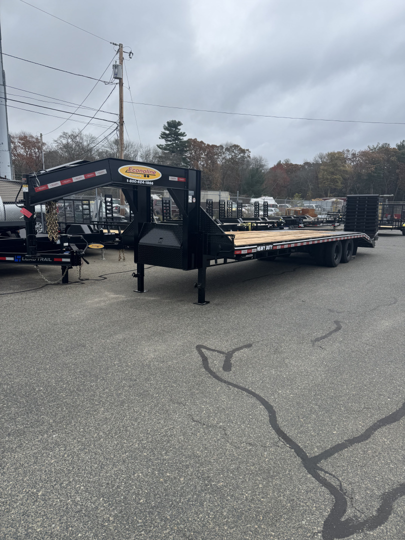 New 2026 Econoline 102"X25'+5' 10 Ton Deckover Equipment Trailer