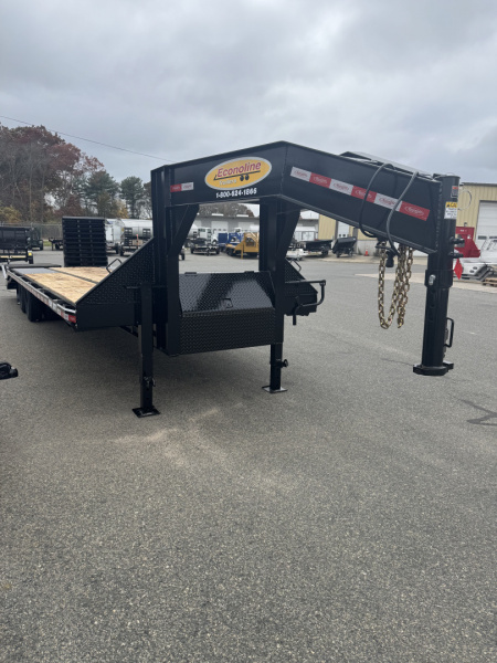 New 2026 Econoline 102"X25'+5' 10 Ton Deckover Equipment Trailer