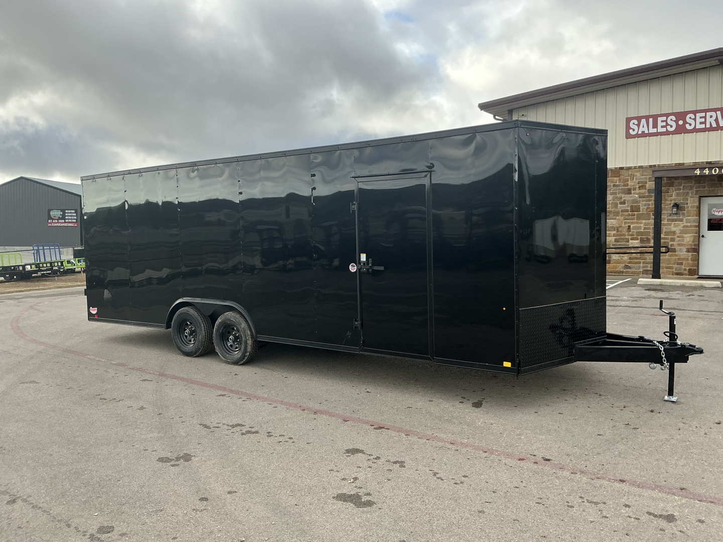 New 2026 Compass 8.5x24' Enclosed Cargo Trailer - Indigo DLX