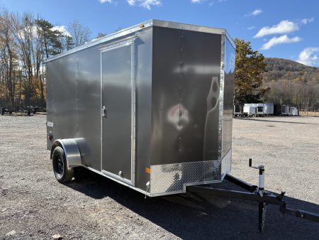New 2026 Haulmark 6x12 Passport Deluxe with 6'6  Interior Height Cargo / Enclosed Trailer with Ramp Door