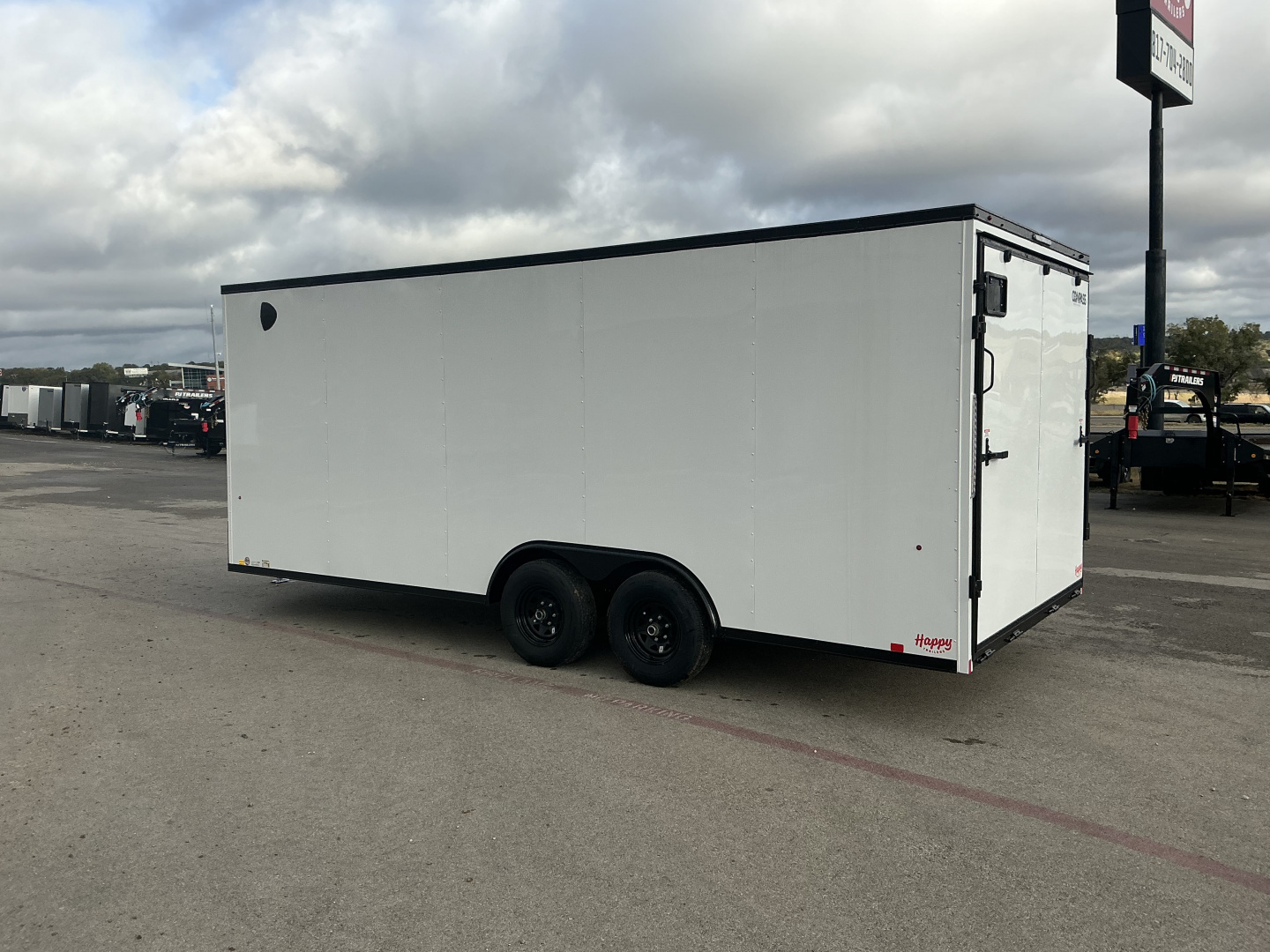 New 2026 Compass 8.5x20' Enclosed Cargo Trailer - Indigo DLX