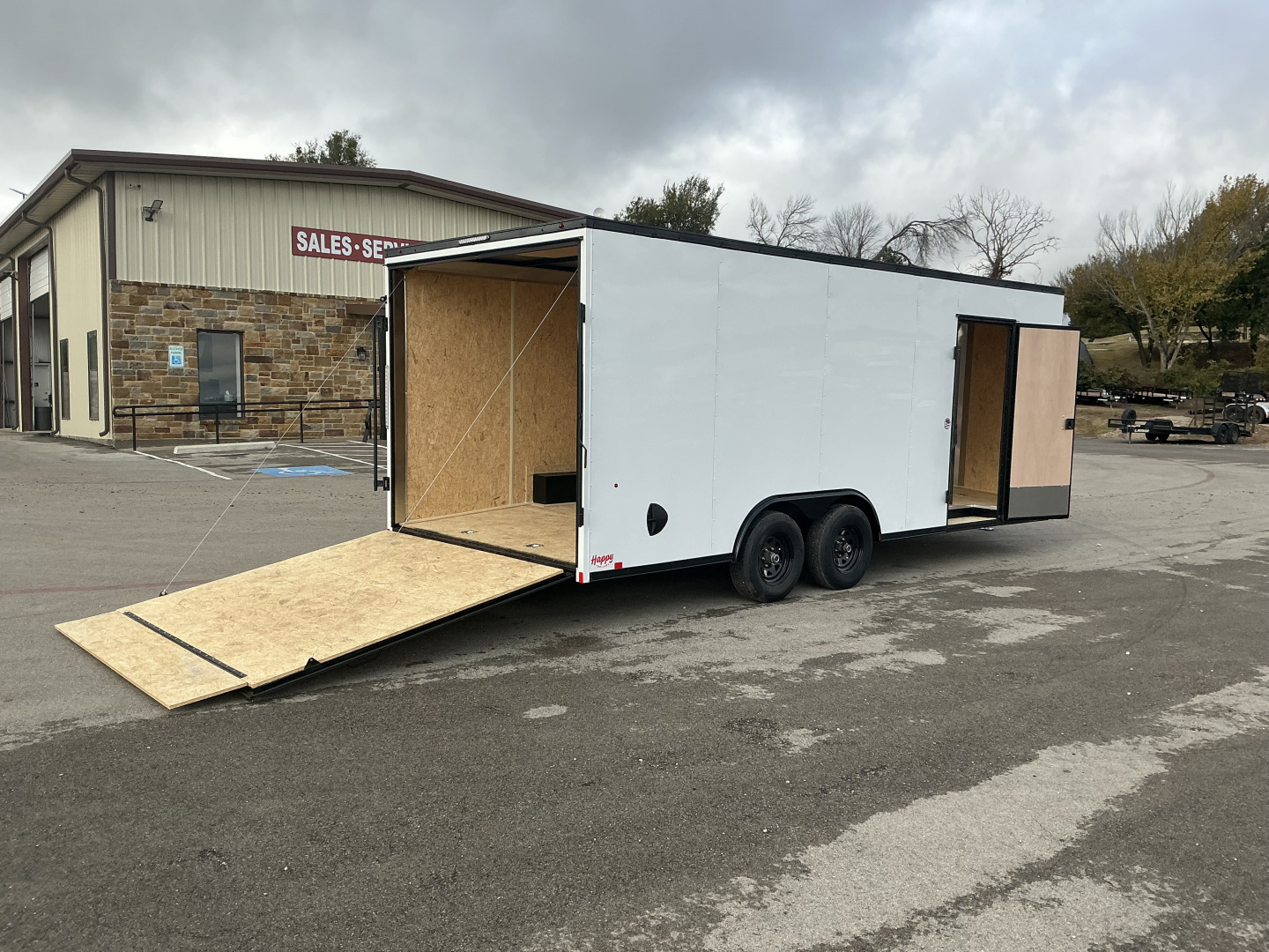 New 2026 Compass 8.5x20' Enclosed Cargo Trailer - Indigo DLX