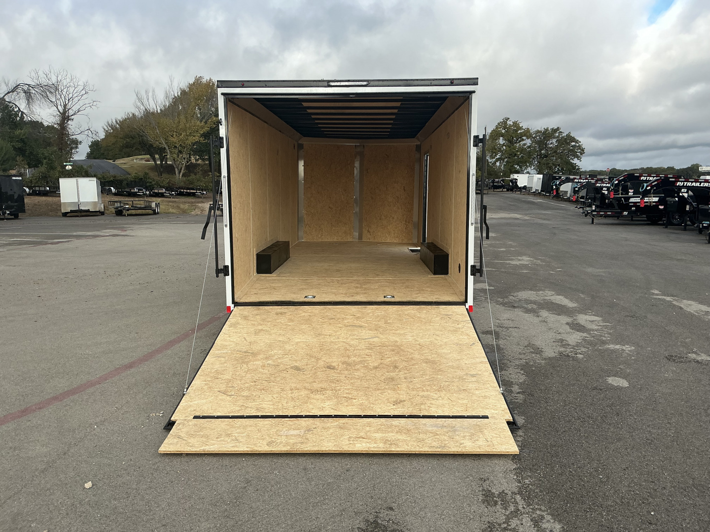 New 2026 Compass 8.5x20' Enclosed Cargo Trailer - Indigo DLX