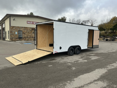 New 2026 Compass 8.5x20' Enclosed Cargo Trailer - Indigo DLX
