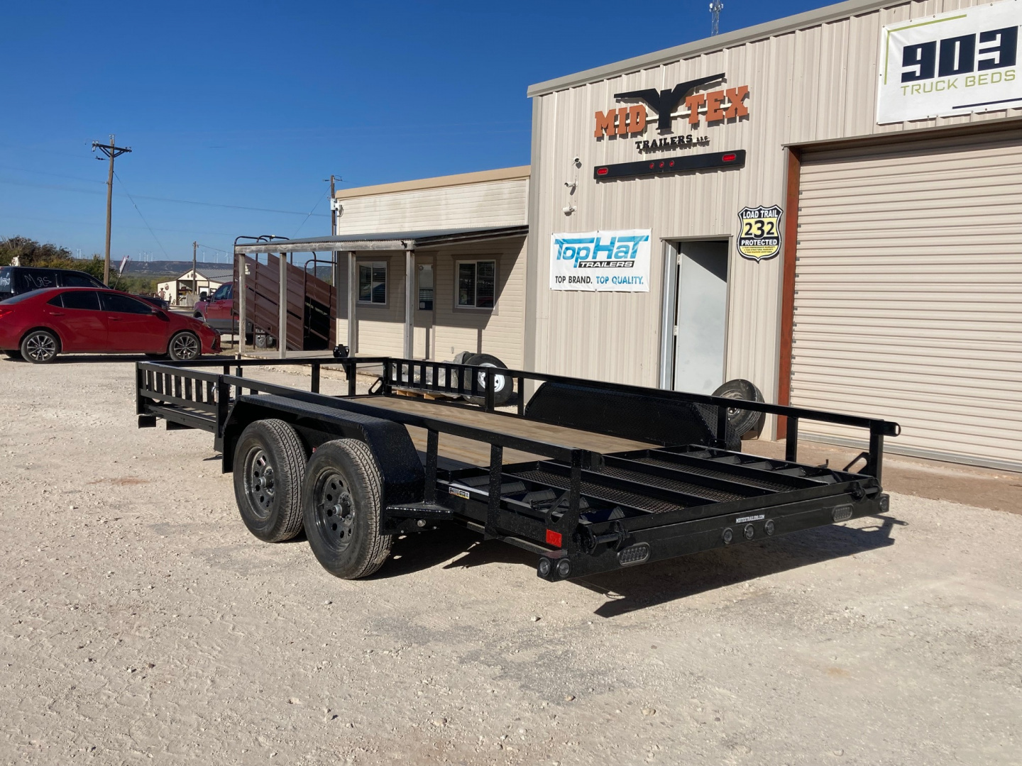 New 2026 Load Trail UT 16' x 83" Tandem Axle Utility Trailer (2" x 3" Angle Frame)