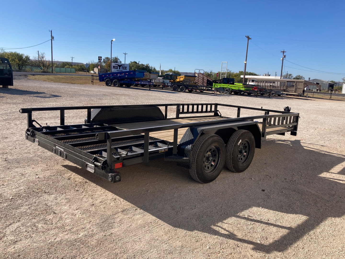 New 2026 Load Trail UT 16' x 83" Tandem Axle Utility Trailer (2" x 3" Angle Frame)