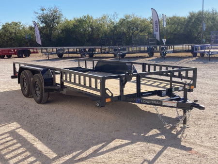 New 2026 Load Trail UT 16' x 83" Tandem Axle Utility Trailer (2" x 3" Angle Frame)