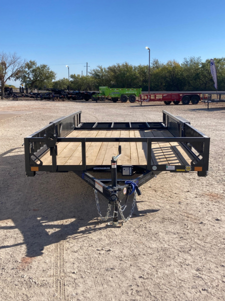 New 2026 Load Trail UT 16' x 83" Tandem Axle Utility Trailer (2" x 3" Angle Frame)