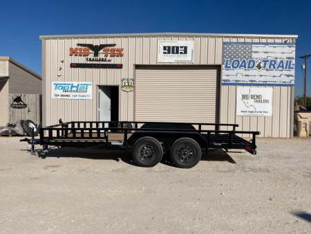 New 2026 Load Trail UT 16' x 83  Tandem Axle Utility Trailer (2  x 3  Angle Frame)