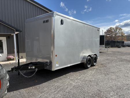 New 2026 Car Mate Trailers 7x16 10K 7' Interior Height Custom Cargo / Enclosed Trailer with Ramp Door