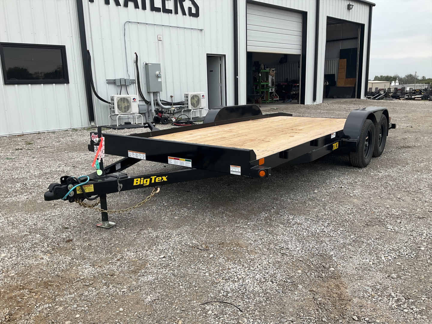 New 2026 Big Tex 83"x18' 7K Tandem Axle Car Hauler – 70CH
