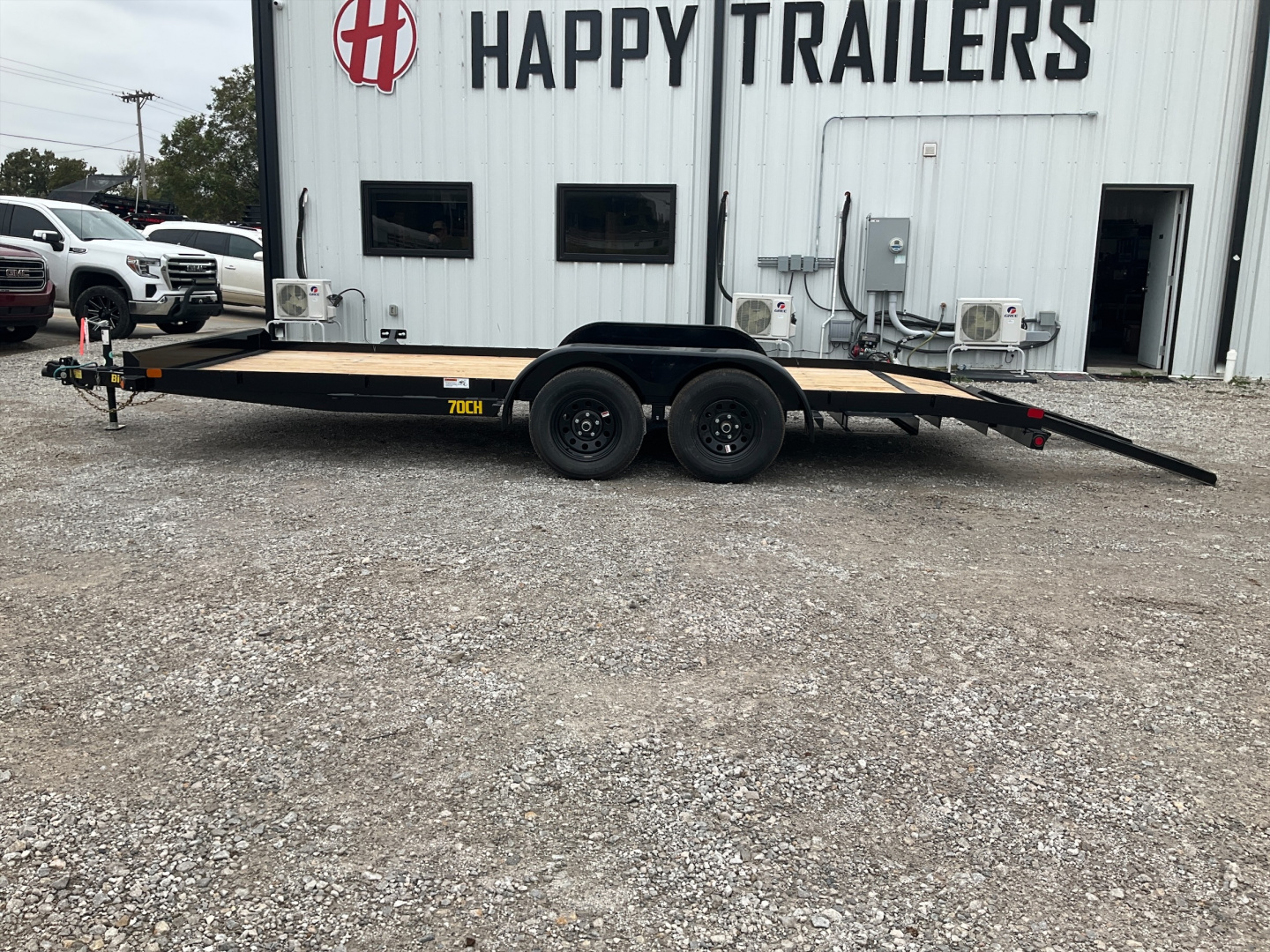 New 2026 Big Tex 83"x18' 7K Tandem Axle Car Hauler – 70CH