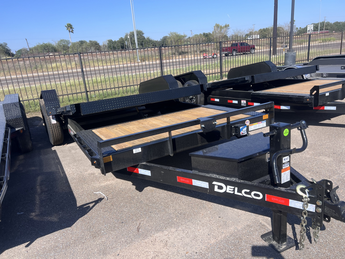 New 2026 Delco Trailers 83x20ft Tilt Equipment Trailer