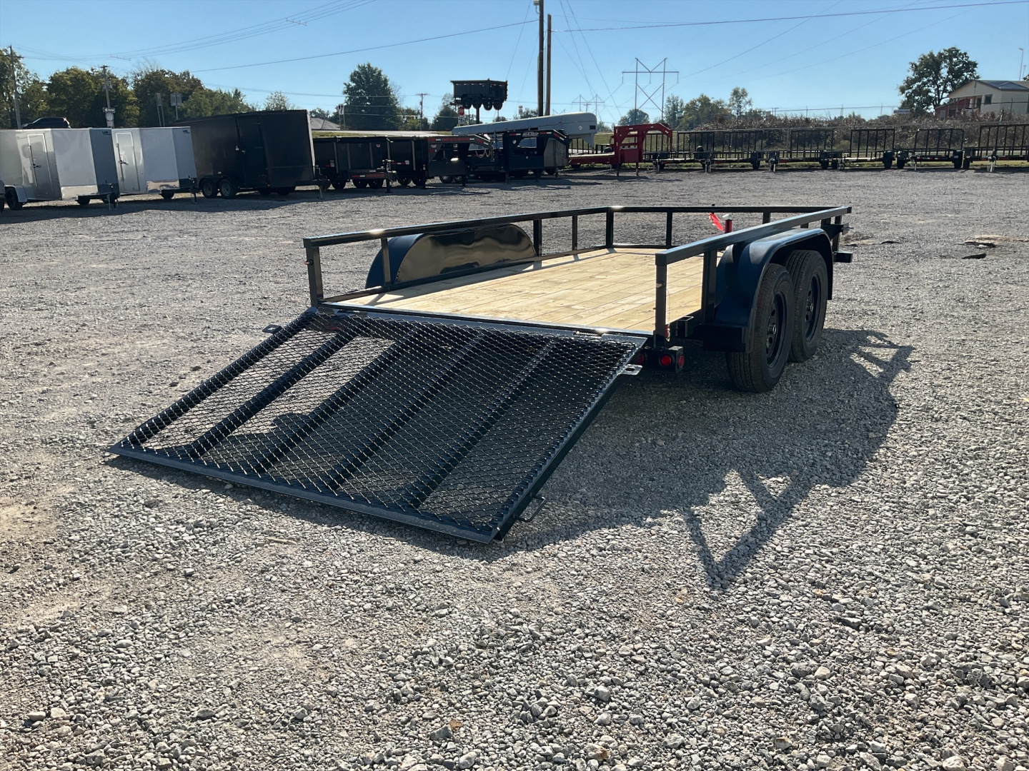 New 2026 Big Tex 77"x12' BP Tandem Axle Utility Trailer – 60PI