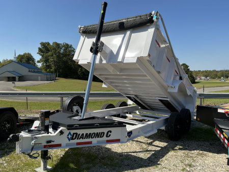 New 2026 Diamond C LPT207 14’ Dump Trailer 32’HIGH SIDES, TARP, RAMPS, STABILIZER FEET, 15.4K GVWR