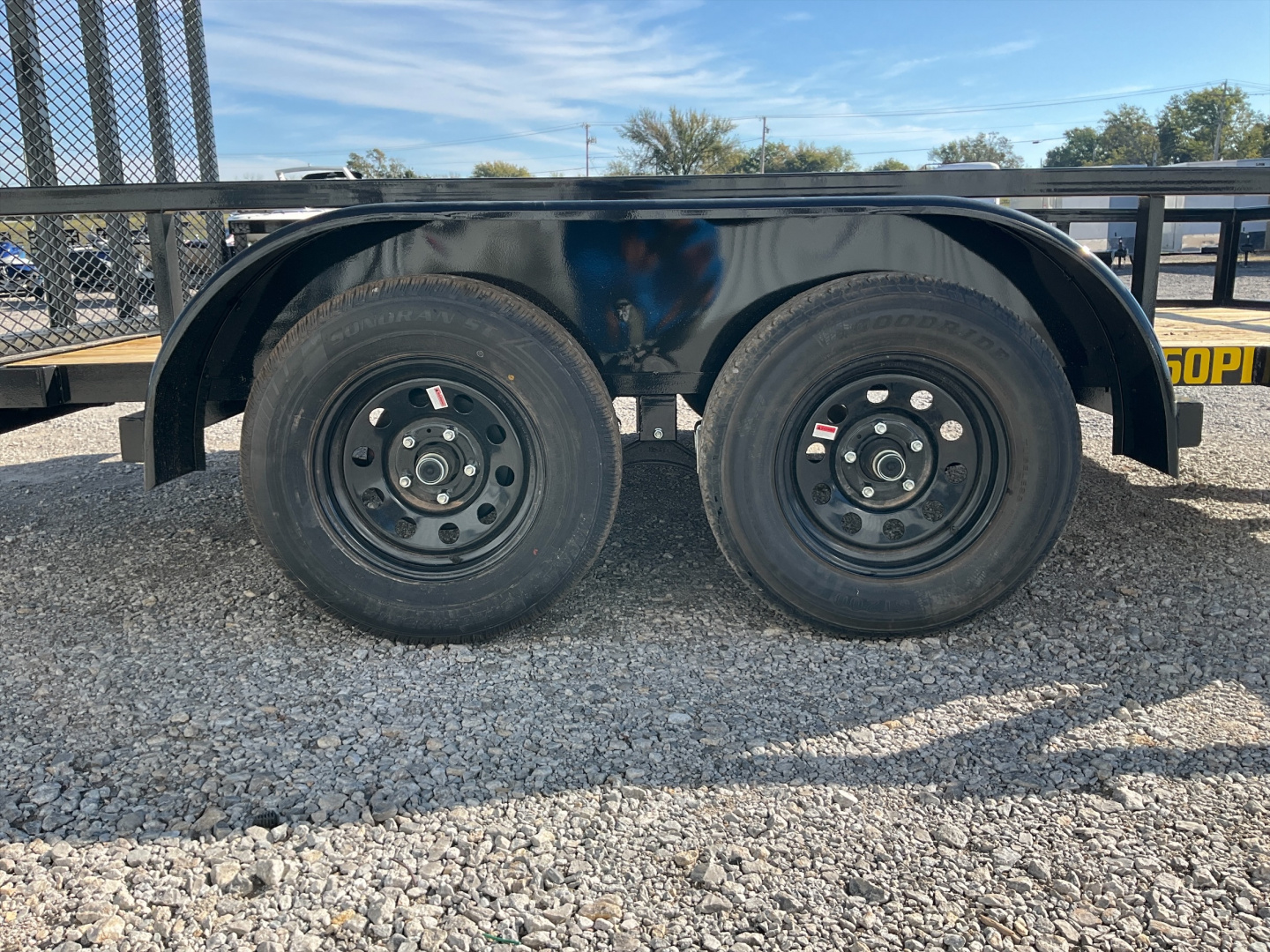 New 2026 Big Tex 77"x12' BP Tandem Axle Utility Trailer – 60PI