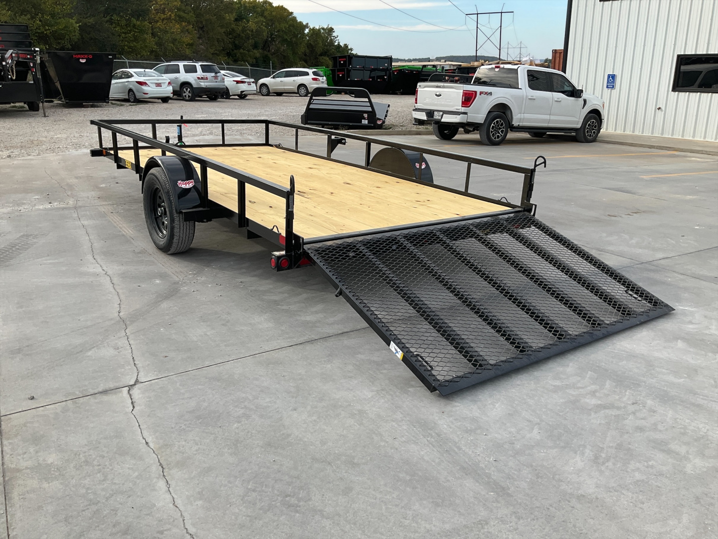 New 2026 Big Tex 83″ x 14′ Bumper Pull Single Axle Utility Trailer – 35SX