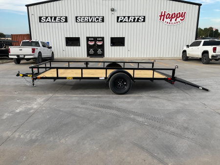 New 2026 Big Tex 83″ x 14′ Bumper Pull Single Axle Utility Trailer – 35SX