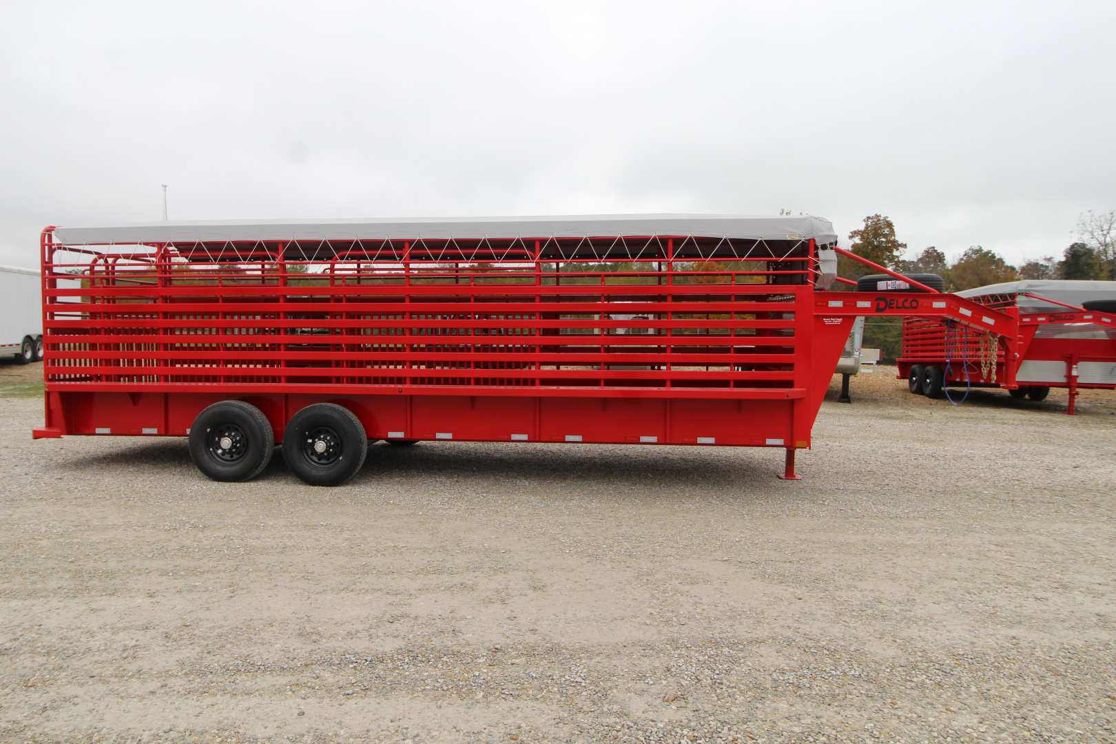 New 2026 Delco Trailers B824 Stock / Stock Combo Trailer