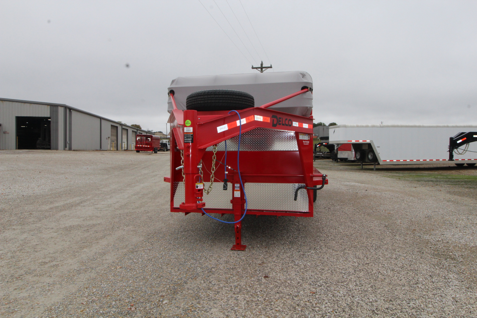 New 2026 Delco Trailers B824 Stock / Stock Combo Trailer